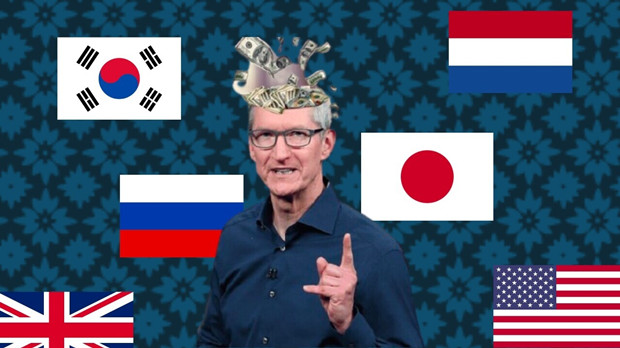 以下是与苹果应用商店垄断作斗争的国家