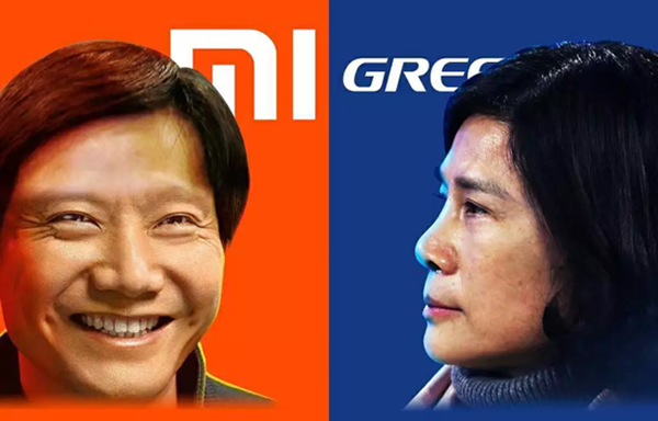 董明珠困在雷军里