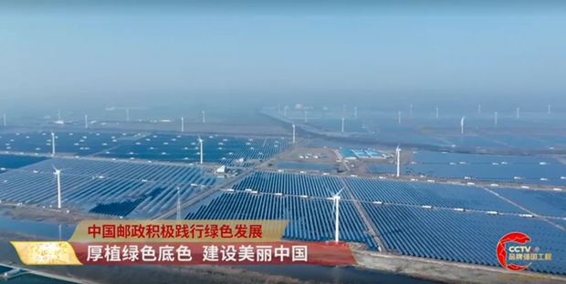 中国邮政积极践行绿色发展 ，建设美丽中国