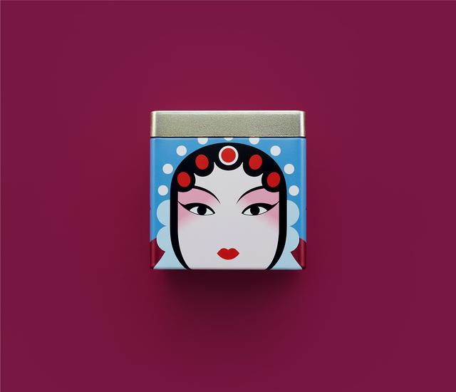 把“国粹脸谱”融入到茶叶品牌，即有文化根基又现代感