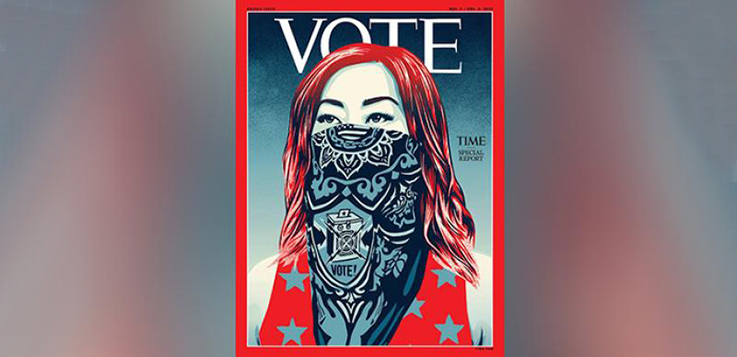 《时代》周刊将封面名称改为&ldquo;投票&rdquo;，系创刊来首次&ldquo;改名&rdquo;