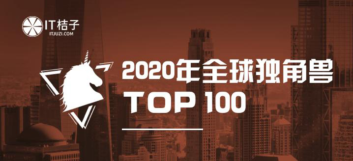 2020年全球独角兽TOP100：中美占83席