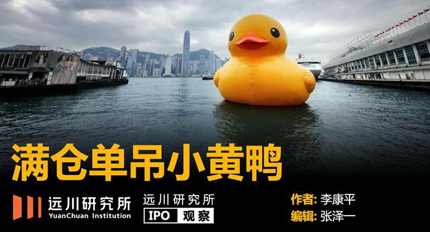 一只小黄鸭，撑得起一家上市公司吗？