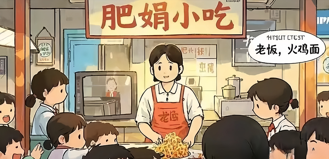 肥娟直播间成品牌方战场，垃圾桶都是广告位，榜5放地上却赢麻了