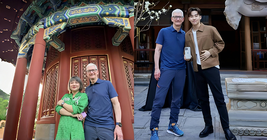 库克怎么能在中国遇到这么多网红？