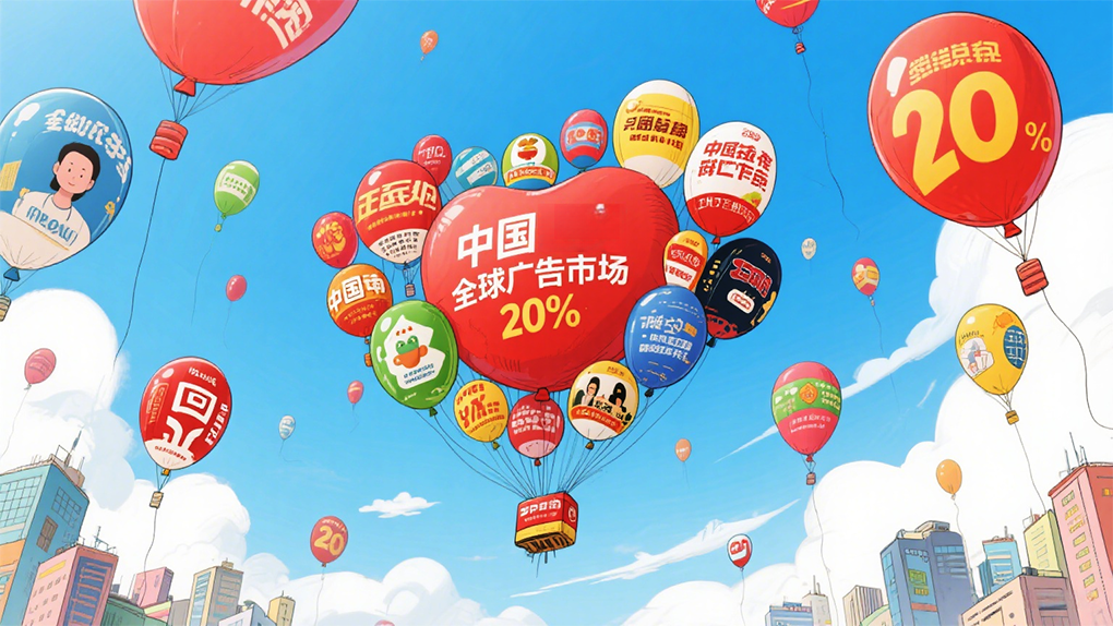 美媒：报告称，中国拥有全球广告市场20%份额