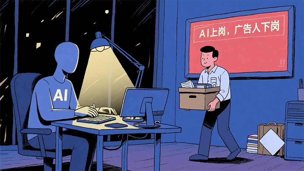 AI上岗，广告人下岗？