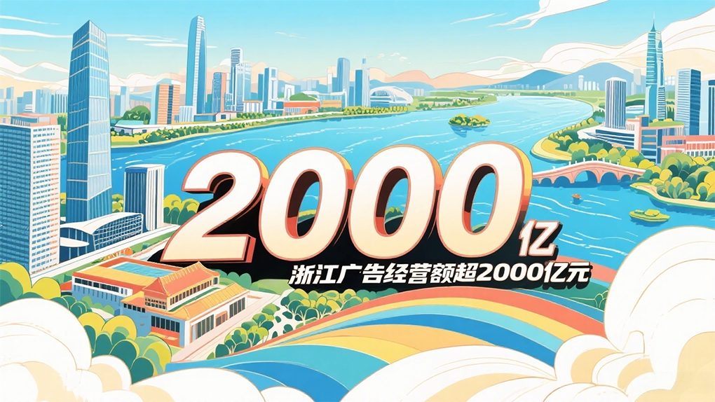 去年浙江广告经营额首超2000亿元