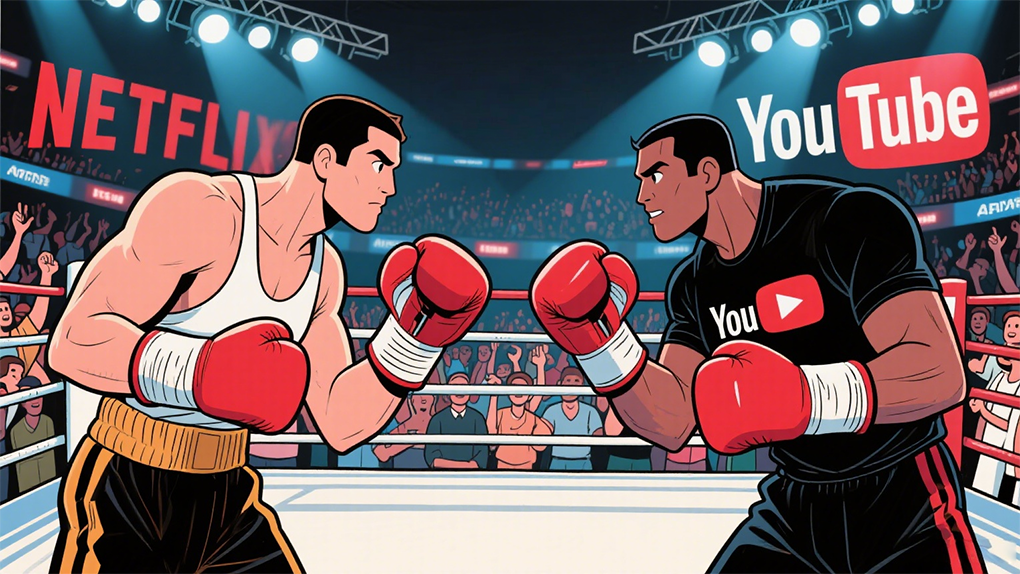 Netflix与YouTube开始在广告赛道正面交锋