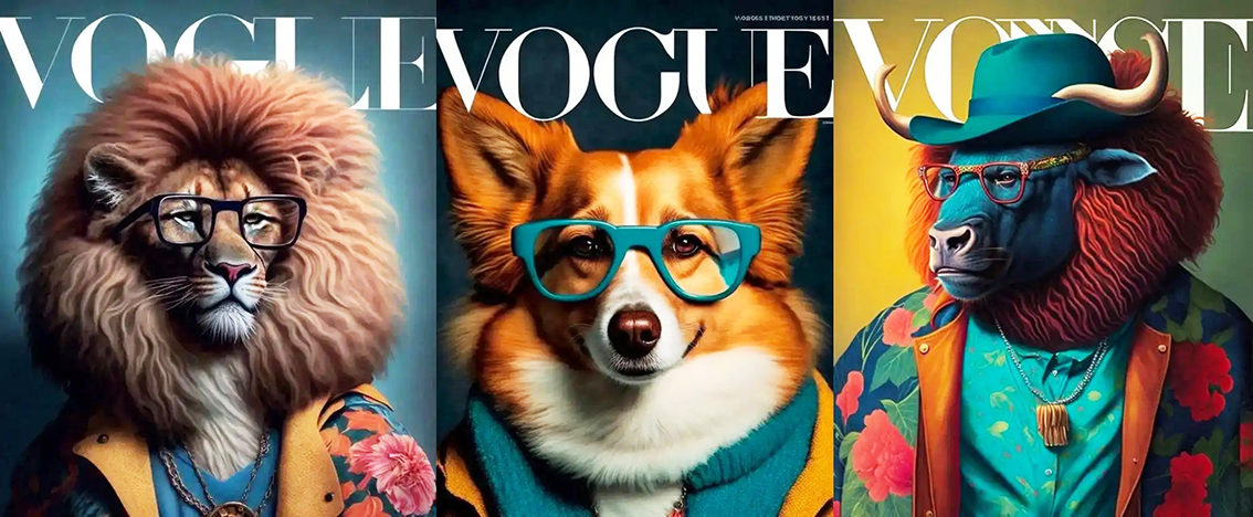《 Vogue 》人工智能生成广告引发的争议不止于时尚界