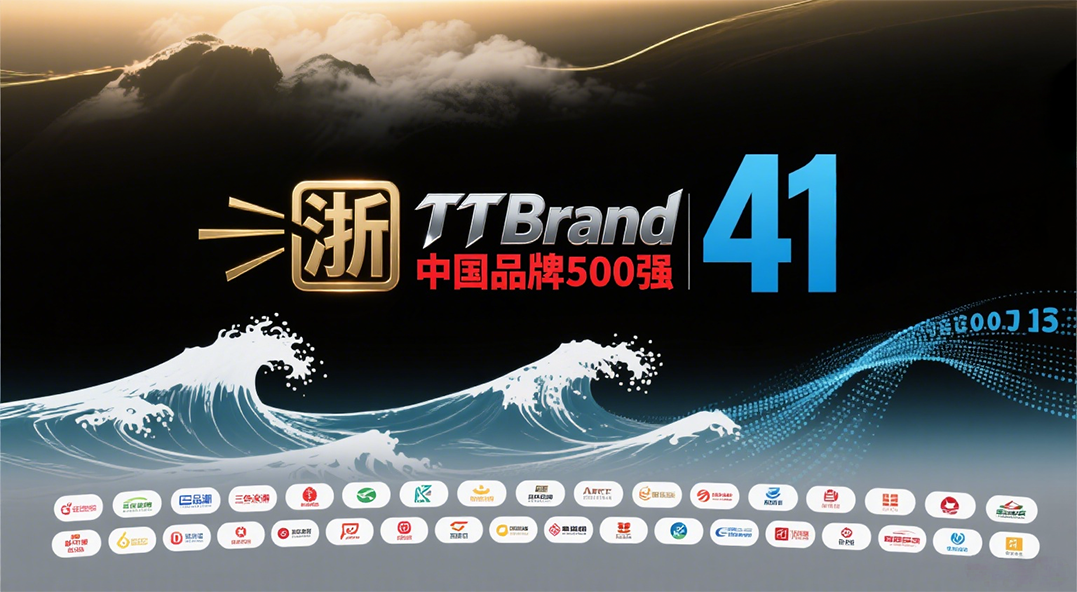 亚洲品牌大赏：全国第四！41个浙江品牌登榜TTBrand中国品牌500强