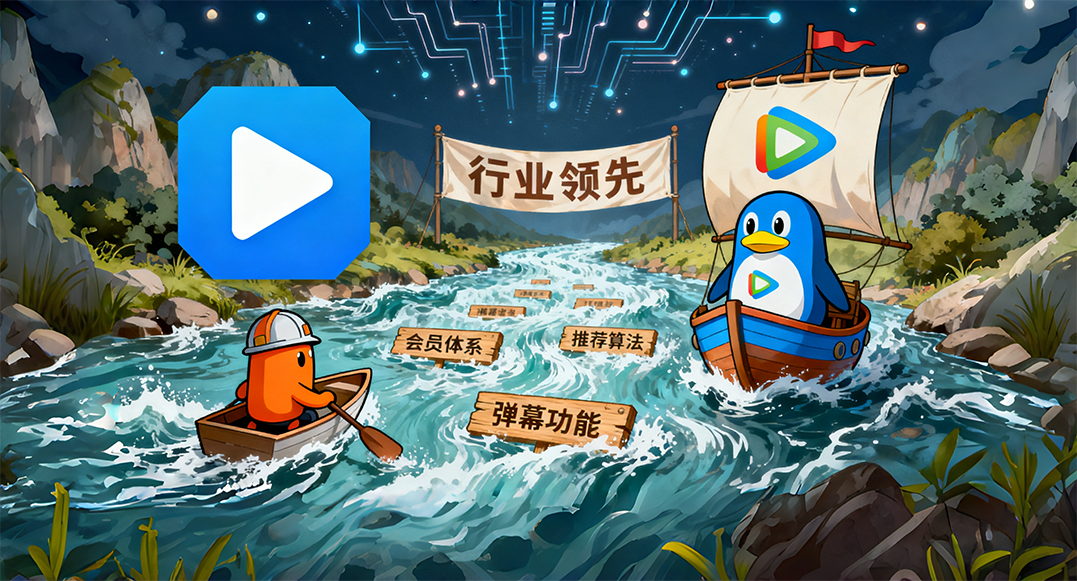 腾讯视频，摸着优酷过河
