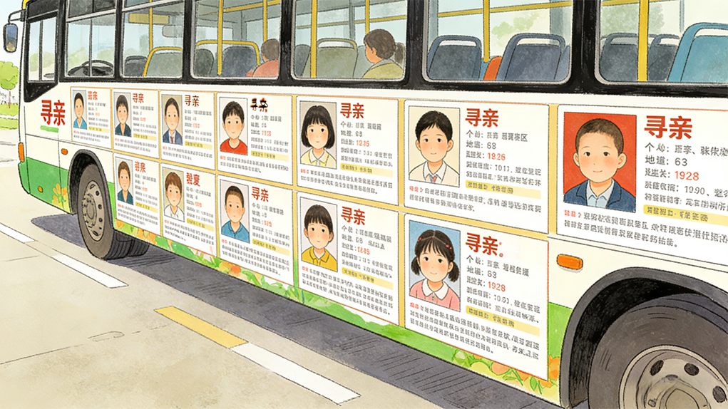 从公交车&ldquo;寻亲广告&rdquo;看社会资源的聚合