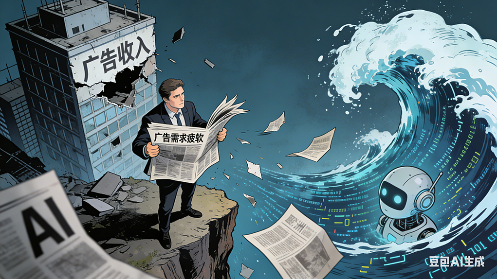 欧洲媒体巨头面临AI冲击与广告需求疲软的双重压力