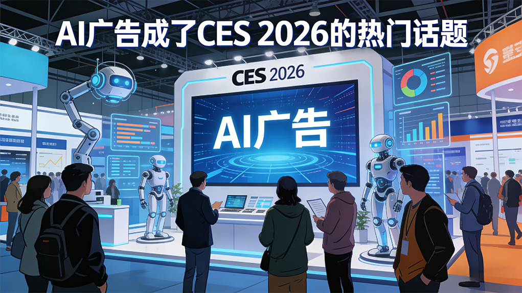 AI广告成了CES 2026 的热门话题