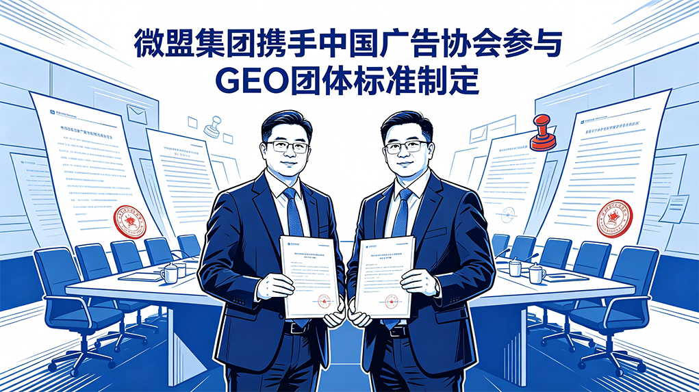 微盟集团携手中国广告协会参与GEO团体标准制定